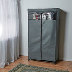 Load image into Gallery viewer, Home Basics Non-Woven Storage Closet, Grey $25.00 EACH, CASE PACK OF 4
