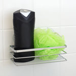 Load image into Gallery viewer, Home Basics Chrome Plated Steel Suction Wire Bath Caddy $3.00 EACH, CASE PACK OF 12
