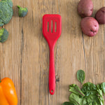 Load image into Gallery viewer, Home Basics Heat-Resistant Silicone Spatula, Red $3.00 EACH, CASE PACK OF 24

