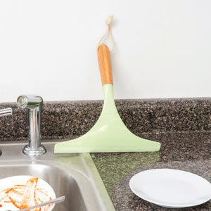 Multipurpose Kitchen Sink Squeegee Cleaner and Countertop Brush