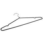 Load image into Gallery viewer, Home Basics Chrome Hangers, (Pack of 10), Black PVC Coated $4.00 EACH, CASE PACK OF 20
