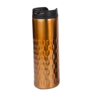 Home Basics Hammered Stainless Steel 13.5 oz. Travel Mug - Assorted Colors