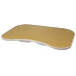 Load image into Gallery viewer, Home Basics Folding Portable  Laptop Bed Tray, Natural Wood $12.00 EACH, CASE PACK OF 1
