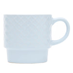 Load image into Gallery viewer, Home Basics Embossed Weave 4 Piece Stackable Mug Set with Stand
 $10.00 EACH, CASE PACK OF 6
