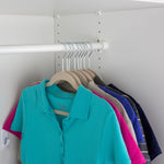 Load image into Gallery viewer, Home Basics Velvet Flocked Suit Hanger, (Pack of 25), Ivory $8.00 EACH, CASE PACK OF 8
