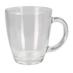 Load image into Gallery viewer, Home Basics Tapered Glass Mug with Thick Handle, Clear $1.50 EACH, CASE PACK OF 36
