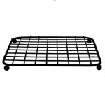 Load image into Gallery viewer, Home Basics Grid Collection Non-Skid Square Trivet, Black $2.50 EACH, CASE PACK OF 12
