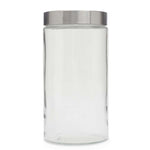 Load image into Gallery viewer, Home Basics Large 54 oz. Round Glass Canister with Air-Tight Stainless Steel Twist Top Lid, Clear $3.50 EACH, CASE PACK OF 12
