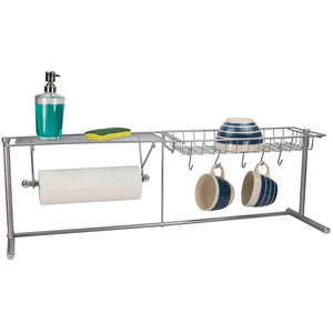 Home Basics Over the Sink Counter Kitchen Station, Chrome $20.00 EACH, CASE PACK OF 4