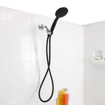 Load image into Gallery viewer, Home Basics Single Function Shower Massager, Black $8.00 EACH, CASE PACK OF 12
