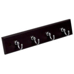 Load image into Gallery viewer, Home Basics 4 Hook Wall Mounted Key Rack, Cherry $4.00 EACH, CASE PACK OF 12
