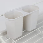 Load image into Gallery viewer, Home Basics 3 Piece Dish Drainer, Silver $15.00 EACH, CASE PACK OF 6
