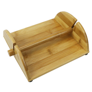 Home Basics Flat Bamboo Napkin Holder with Weighted Arm, Natural $5.00 EACH, CASE PACK OF 12