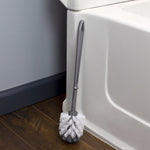 Load image into Gallery viewer, Home Basics Plastic Toilet Brush, Silver $1.00 EACH, CASE PACK OF 24
