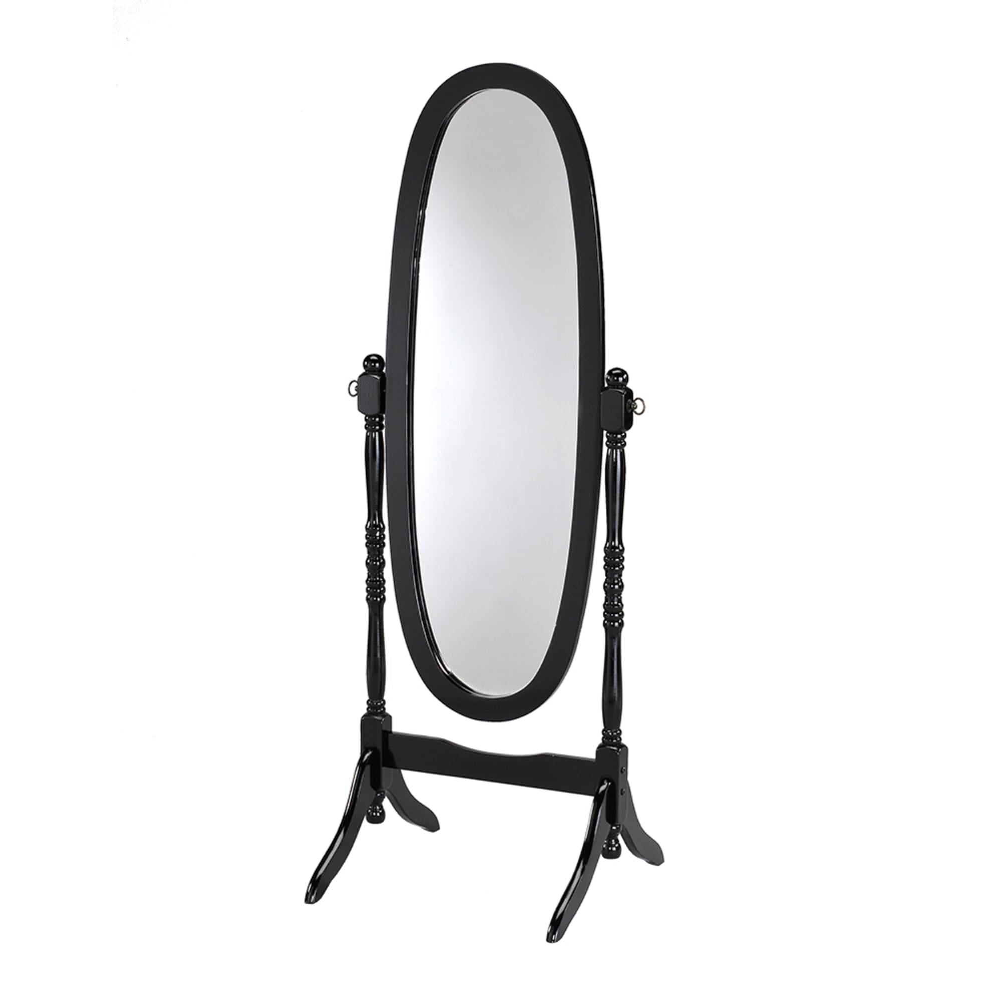 Home Basics Freestanding Oval Mirror, Black $60.00 EACH, CASE PACK OF 1