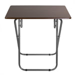 Load image into Gallery viewer, Home Basics Jumbo Multi-Purpose Foldable Table, Cherry $20.00 EACH, CASE PACK OF 4
