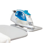 Load image into Gallery viewer, Home Basics  T-Leg Ironing Board with Iron Rest and Machine Washable Cotton Cover $25 EACH, CASE PACK OF 4
