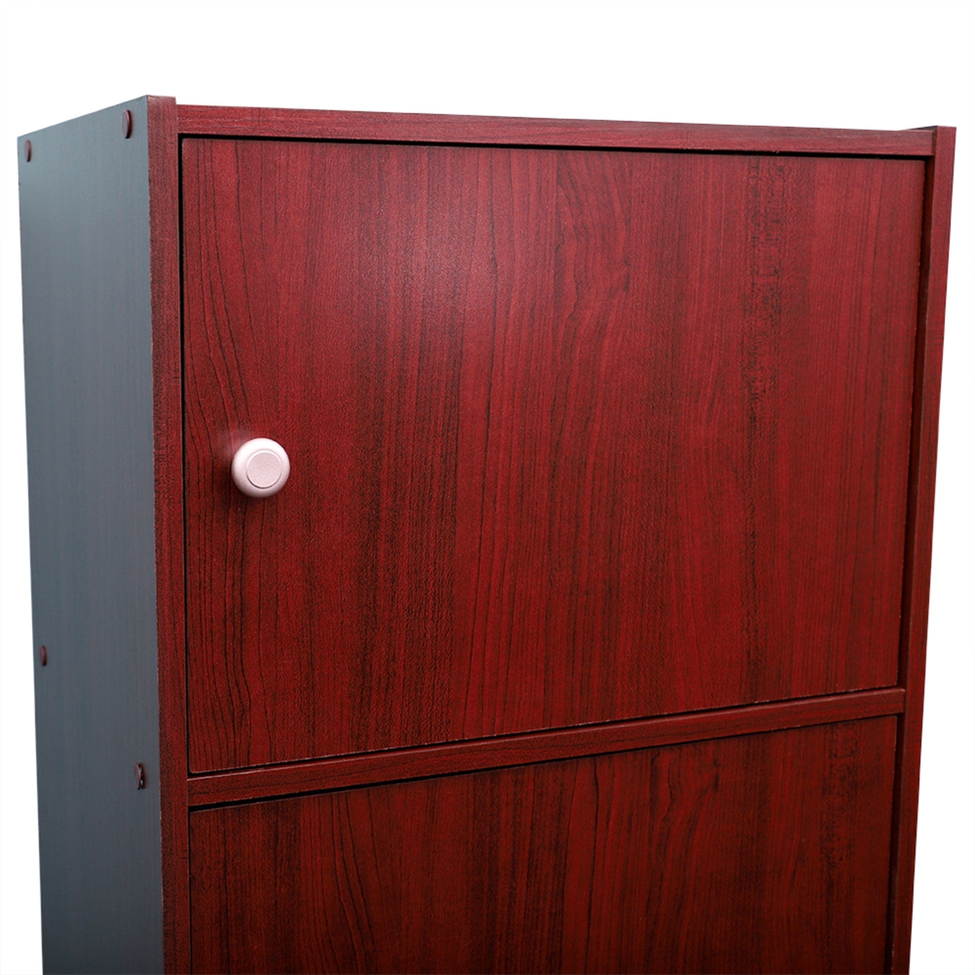 Home Basics 6 Cube Cabinet, Mahogany $80.00 EACH, CASE PACK OF 1