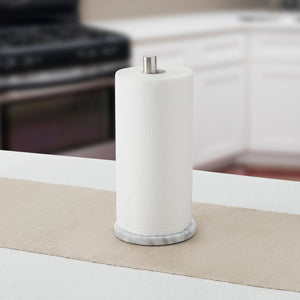 Home Basics Stainless Steel Paper Towel Holder with Marble Base $10.00 EACH, CASE PACK OF 6