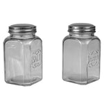 Load image into Gallery viewer, Home Basics Bistro 3.8 oz. Tabletop Glass Salt and Pepper Shakers, (Set of 2), Clear $2 EACH, CASE PACK OF 24
