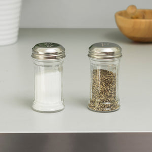 Salt And Pepper Shakers Glass Set (clear)