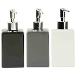 Load image into Gallery viewer, Home Basics Ceramic Soap Dispenser Square - Assorted Colors
