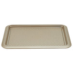 Load image into Gallery viewer, Home Basics Aurelia Non-Stick 11” x 14.5” Carbon Steel Cookie Sheet, Gold $5 EACH, CASE PACK OF 12
