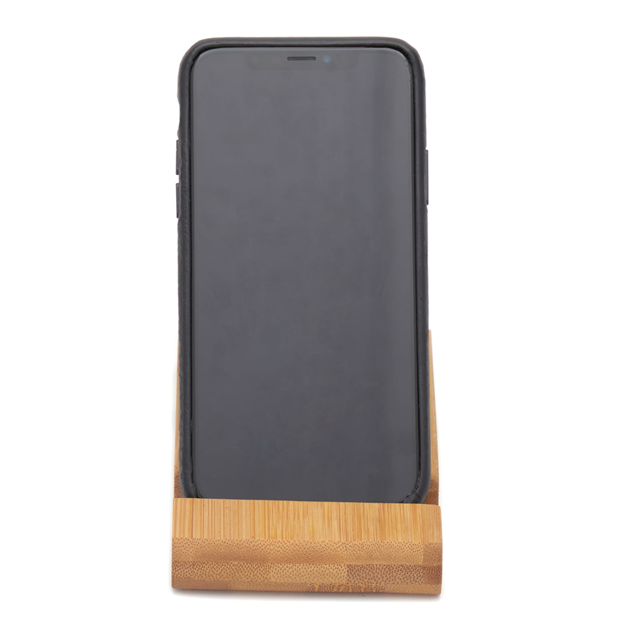 Home Basics Bamboo Desktop Cell Phone Holder $2.00 EACH, CASE PACK OF 24