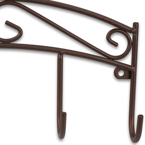 Home Basics Scroll Collection Key Rack, Bronze $3 EACH, CASE PACK OF 12