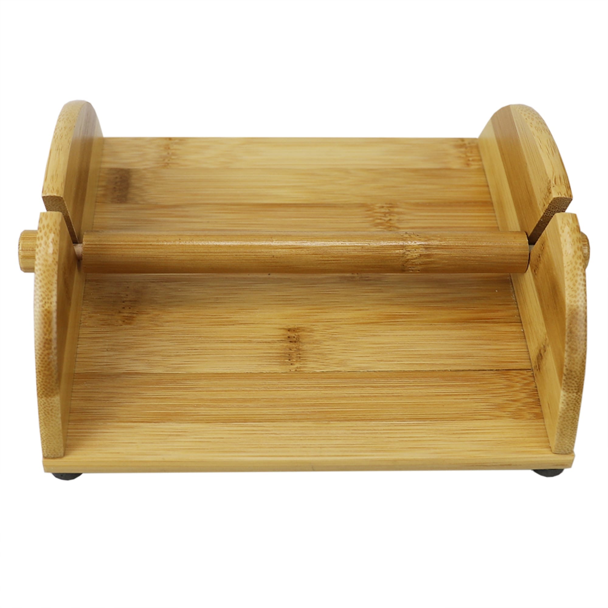 Home Basics Flat Bamboo Napkin Holder with Weighted Arm, Natural $5.00 EACH, CASE PACK OF 12