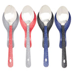 Load image into Gallery viewer, Home Basics Speckled Stainless Steel Serving Spoon - Assorted Colors
