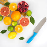 Load image into Gallery viewer, Home Basics 6 Stainless Steel  Knife Set with Colorful Slip Covers $8.00 EACH, CASE PACK OF 12

