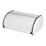 Load image into Gallery viewer, Home Basics Roll-Top Lid Steel Bread Box, White $20.00 EACH, CASE PACK OF 6
