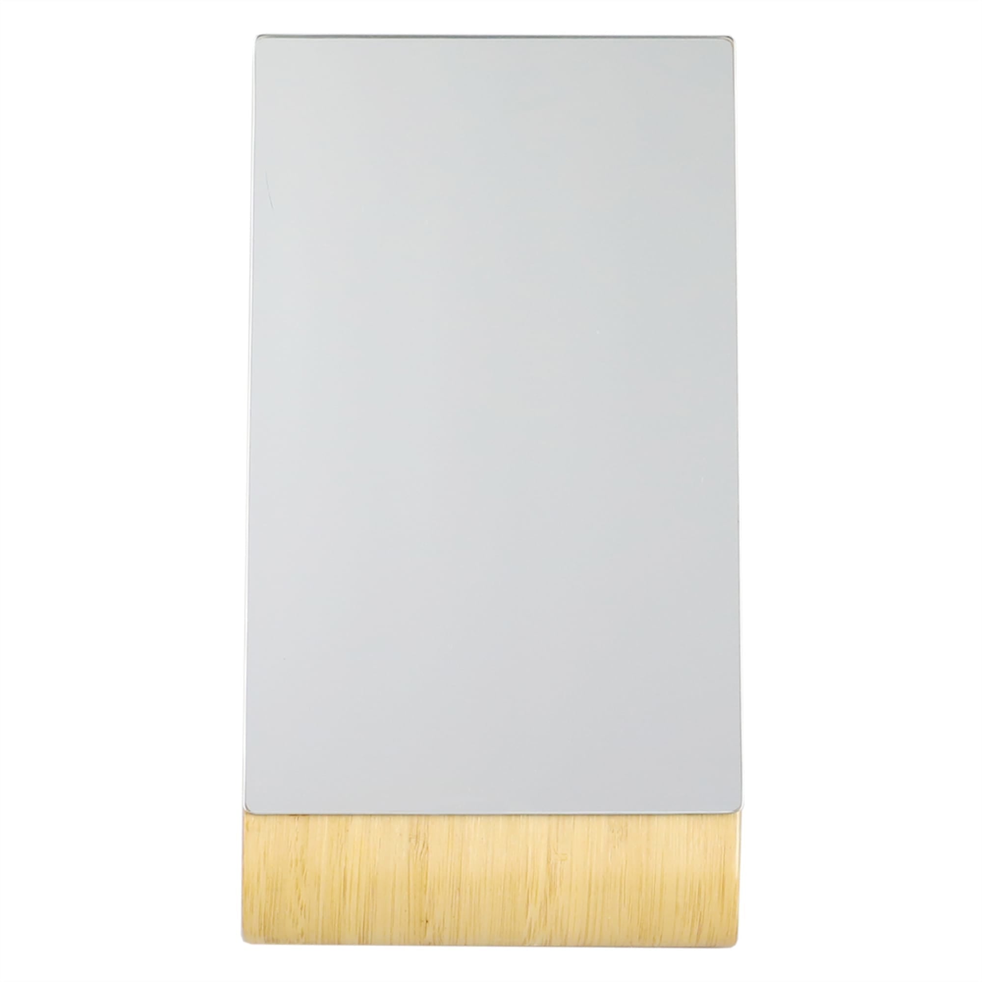 Home Basics Angled Single Sided  Bamboo Desktop Mirror, Natural $10.00 EACH, CASE PACK OF 12