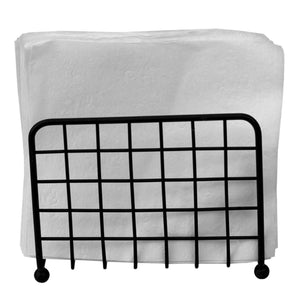 Home Basics Grid Collection Non-Skid Free Standing Napkin Holder, Black $3.00 EACH, CASE PACK OF 12