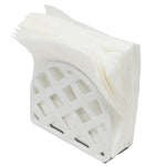 Load image into Gallery viewer, Home Basics Weave Upright Cast Iron Napkin Holder, White $8.00 EACH, CASE PACK OF 6
