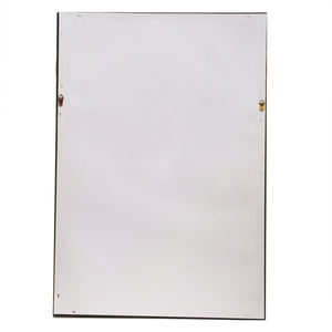 Home Basics 24" x 36" Wall Mirror, Mahogany $25.00 EACH, CASE PACK OF 4