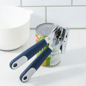 Michael Graves Design Comfortable Grip Stainless Steel Can Opener, Indigo $6.00 EACH, CASE PACK OF 24