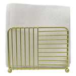 Load image into Gallery viewer, Home Basics Halo Free Standing Steel Napkin Holder, Gold $4.00 EACH, CASE PACK OF 12
