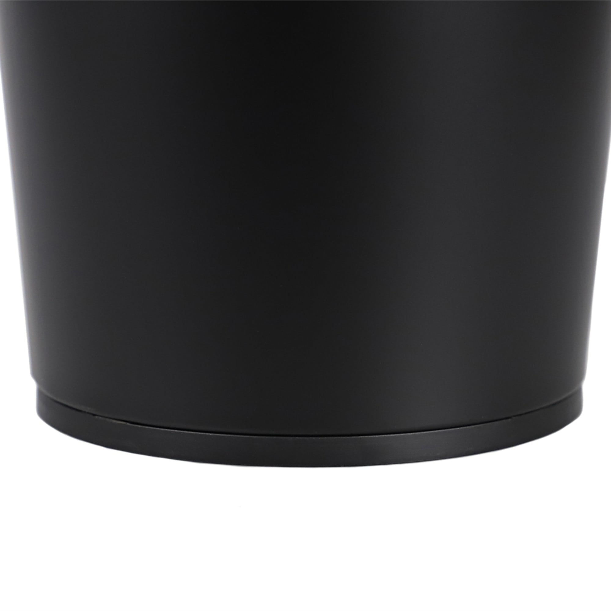 Home Basics Open Top 8 Lt Waste Bin, (9.5" x 10.25"), Black $6.00 EACH, CASE PACK OF 12