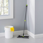 Load image into Gallery viewer, Home Basics Brilliant Microfiber Dust Mop, Grey/Lime $8.00 EACH, CASE PACK OF 12
