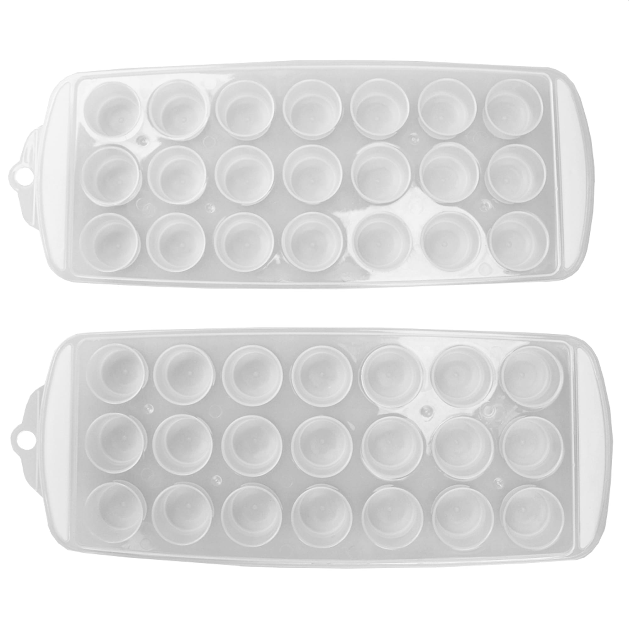 Hastings Home 527745DUD 2-Pack Ice Cube Tray, Silicone Slow Melting Ba