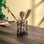 Load image into Gallery viewer, Home Basics Arbor Collection Cutlery Holder with Mesh Bottom and Non-Skid Feet, Oil-Rubbed Bronze $5.00 EACH, CASE PACK OF 12
