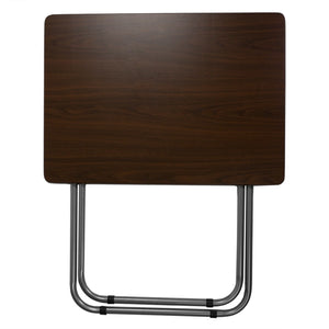 Home Basics Jumbo Multi-Purpose Foldable Table, Cherry $20.00 EACH, CASE PACK OF 4