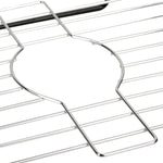 Load image into Gallery viewer, Home Basics Small Rubber Coated Chrome Plated Steel Sink Protector $4.00 EACH, CASE PACK OF 24
