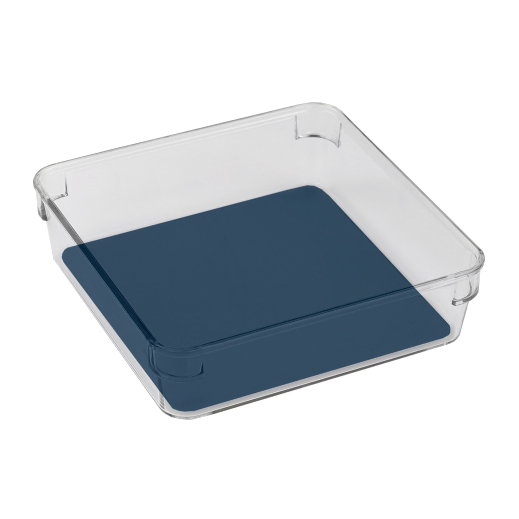 Michael Graves Design 6.5" x 6.5" Drawer Organizer with Indigo Rubber Lining $2.00 EACH, CASE PACK OF 24