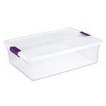 Load image into Gallery viewer, Sterilite 32 Quart/30 Liter ClearView Latch™ Box $15.00 EACH, CASE PACK OF 6
