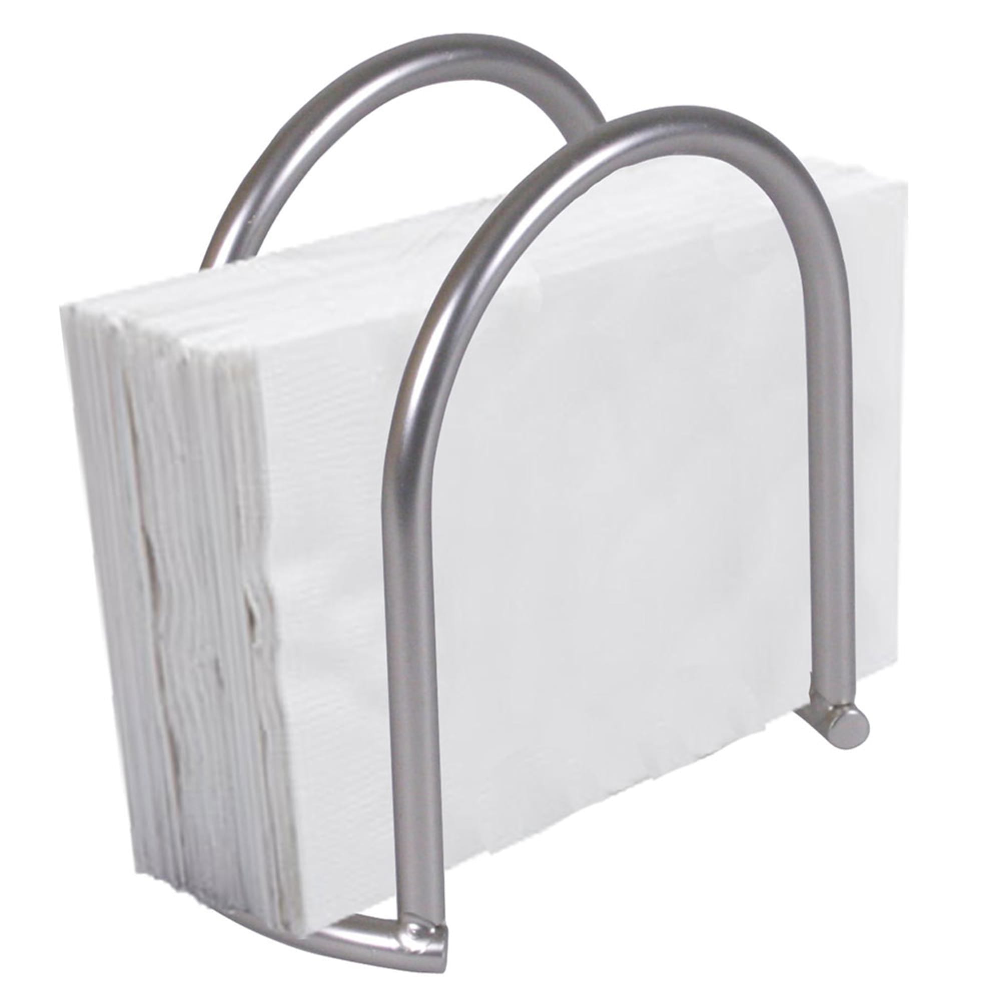 Michael Graves Design Simplicity Freestanding Upright Steel Napkin Holder, Satin Nickel $5 EACH, CASE PACK OF 6