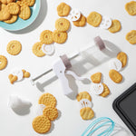 Load image into Gallery viewer, Home Basics Cookie Press with Cookie Discs and Decorating Tips $6 EACH, CASE PACK OF 8
