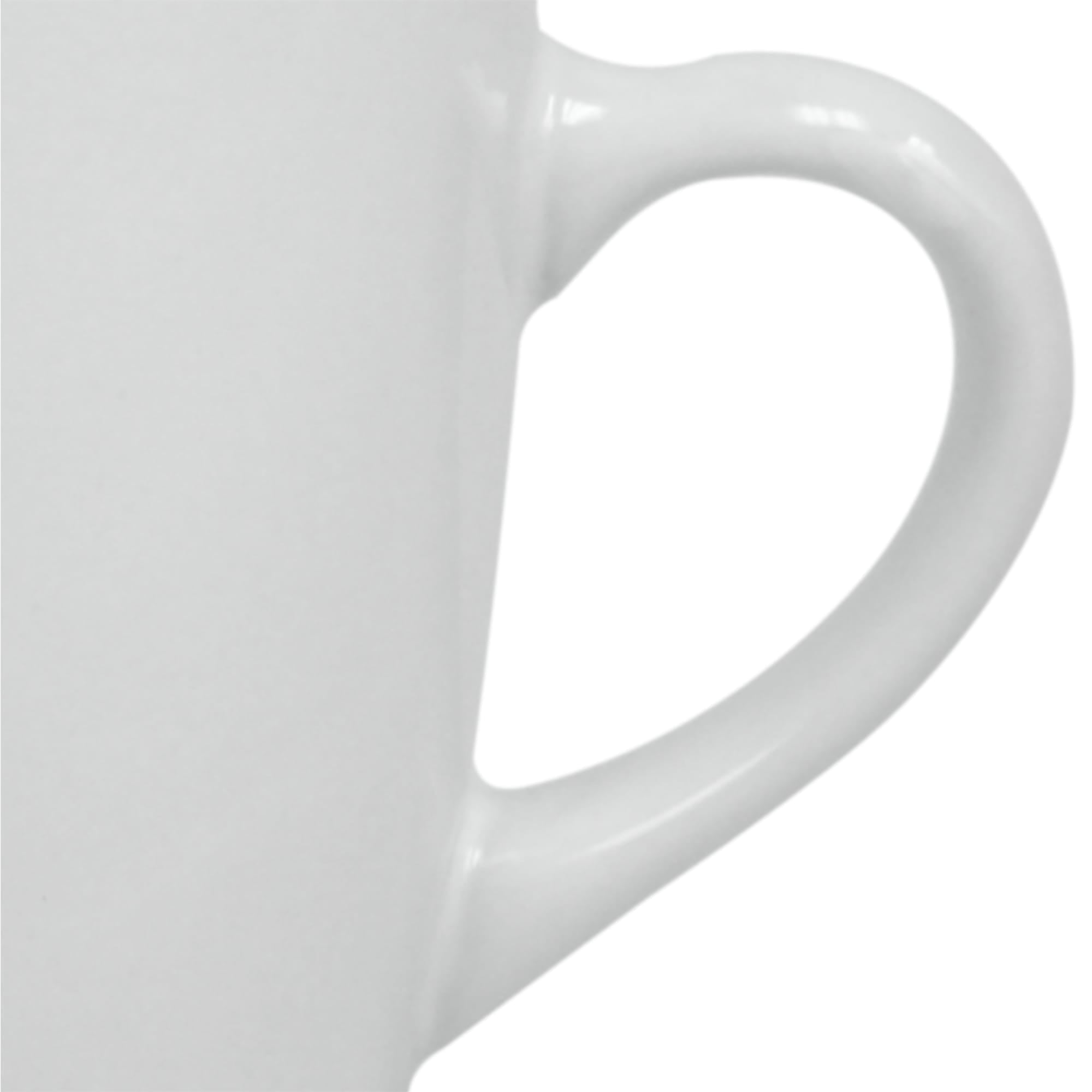 Home Basics 13 oz.  Ceramic Mug, White $1.50 EACH, CASE PACK OF 24